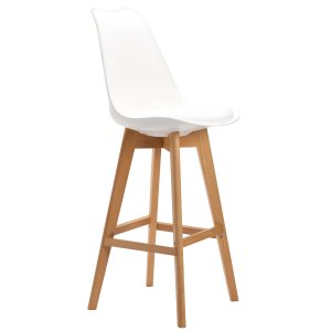 1 Eclipse Bar Stool with Back