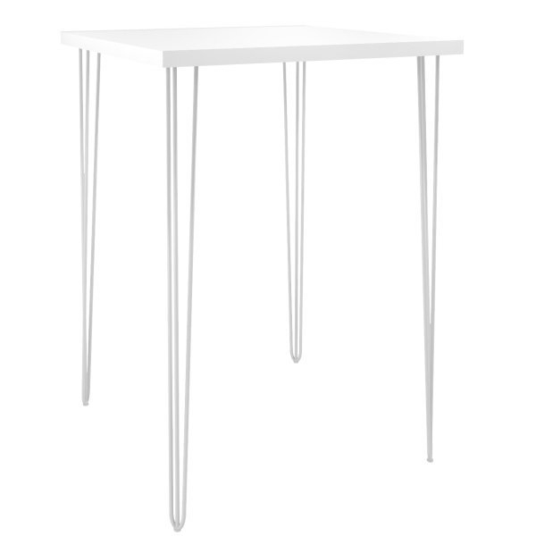 Sleek High Table Square