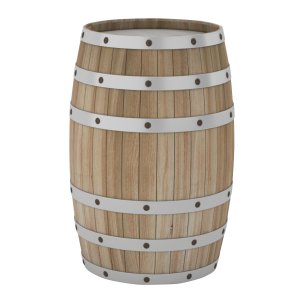 Oak Barrel High Table