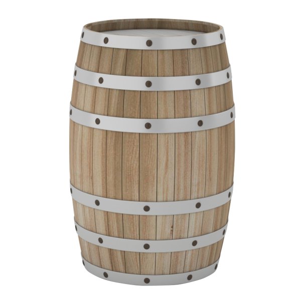 Oak Barrel High Table