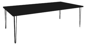 Sleek Hairpin Table