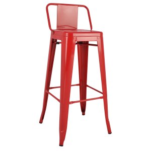 Trixie Bar Stool With Back