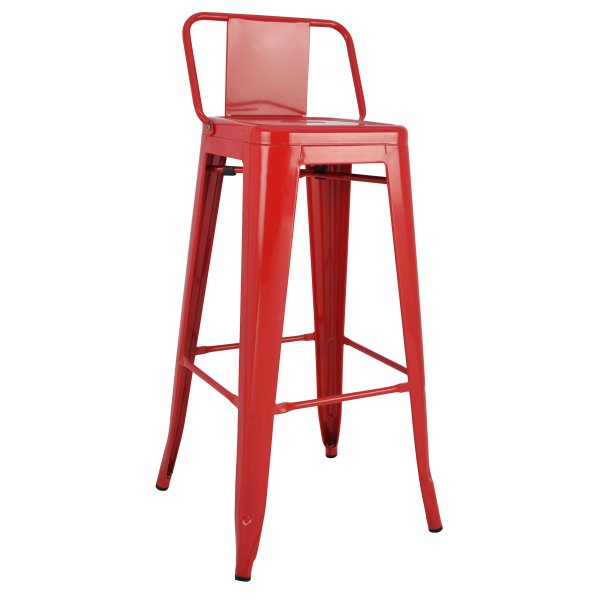Trixie Bar Stool With Back