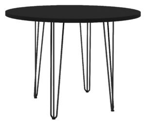 Sleek Hairpin Table Round